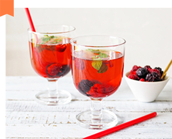 ベリーアイスティー