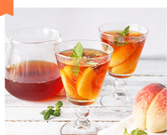 ピーチアイスティー