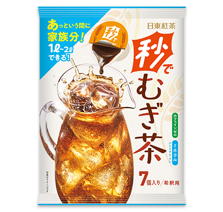秒でむぎ茶｜リキッド｜日東紅茶