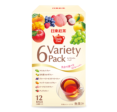 デイリークラブ 6バラエティパック｜ティーバッグ｜日東紅茶